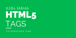 HTML5 Tags