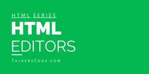 HTML Editors