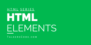 HTML Elements