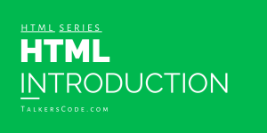 HTML Introduction