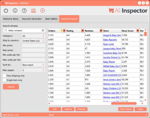Ali Inspector Tool
