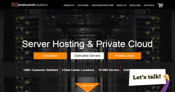 Dedicated Solutions Review - web Hosting For High Traffic Websites