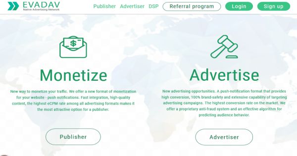 Evadav PREMIUM POPS REVIEW - A Premium Ad Network