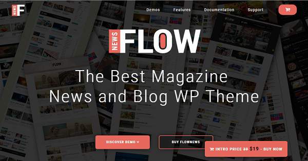 FlowNews - News And Magazine WordPress Theme