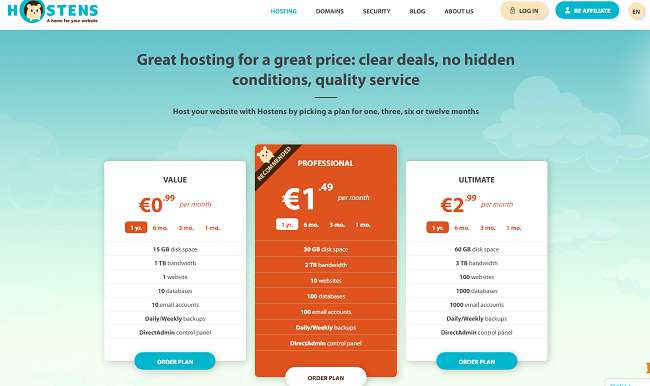 Hostens Review