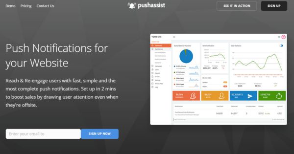 PushAssist Review - A Reliable Push Notification Service