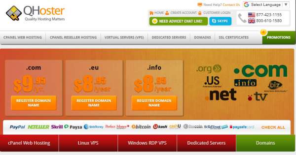 QHoster Review - Good Web Hosting With Quality Features