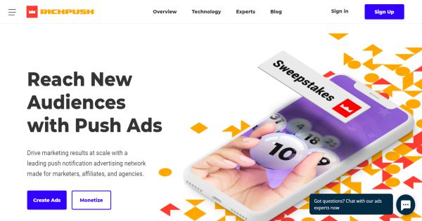 RichPush Review - One Of The Top Push Ad Networks