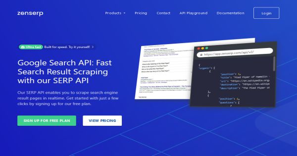 Zenserp Review - Scrape SERPS at a lightning-fast speed