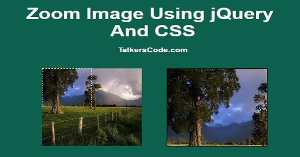 Zoom Image Using jQuery