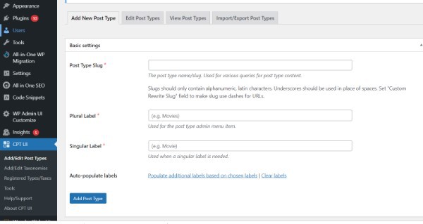 Create Custom Post Type With Category In WordPress