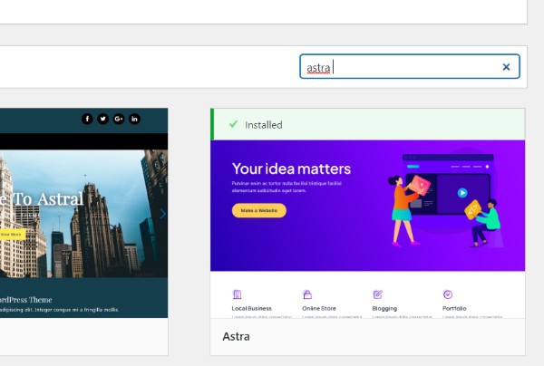 Creating A Website Using WordPress
