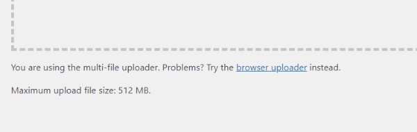 Exceeds The Maximum Upload Size For This Site. WordPress