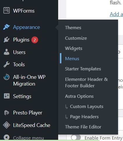 How To Add Menu In WordPress Admin Dashboard
