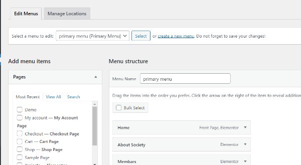 How To Add Sub Menu In WordPress