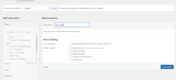How To Add Sub Menu In WordPress