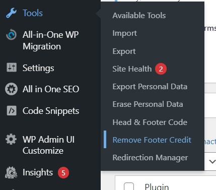 How To Change Copyright In WordPress