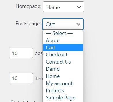 How To Change Homepage On WordPress
