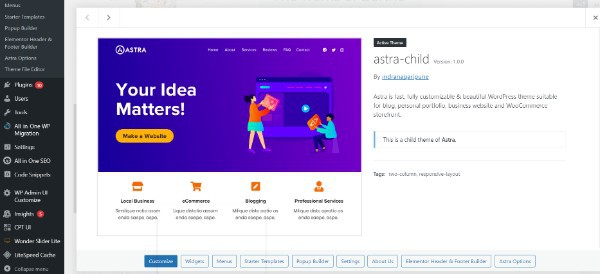 How To Change Theme Name In WordPress