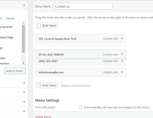 How To Create Custom Menu In WordPress