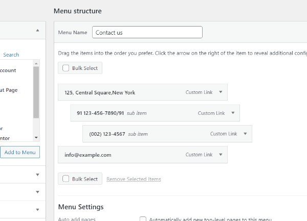 How To Create Custom Menu In WordPress