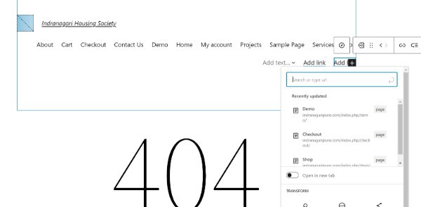How To Create Dynamic Header Menu In WordPress