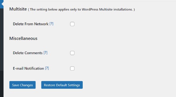 How To Delete A WordPress Account