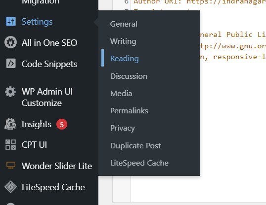 How To Edit Home Page In WordPress