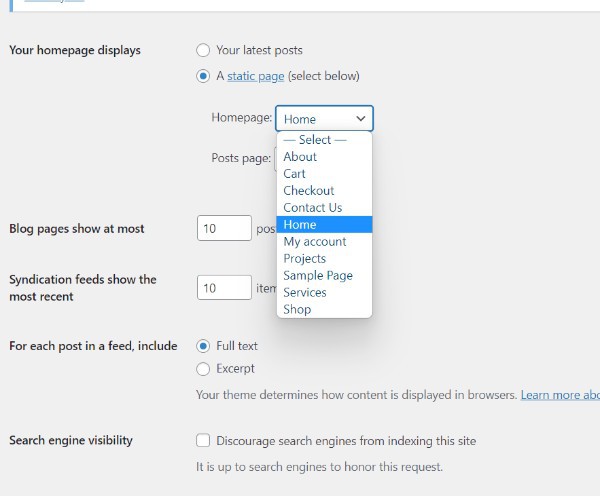 How To Edit Home Page In WordPress