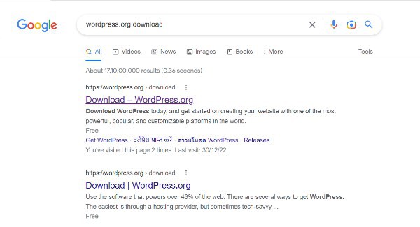 How To Install WordPress On Windows 10