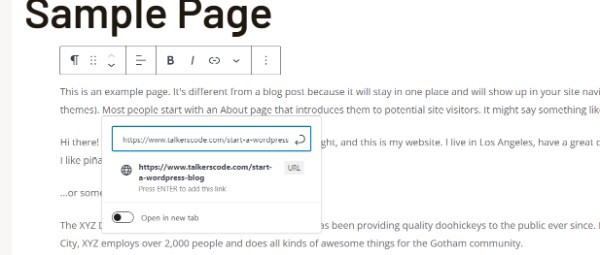 How To Link Pages In WordPress