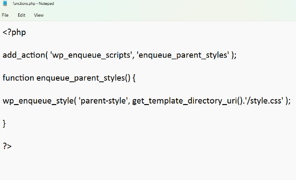 How To Make Child Theme In WordPress