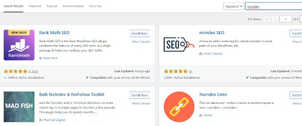 How To Noindex A Page In WordPress