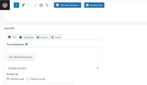 How To Set Focus Keyphrase In WordPress
