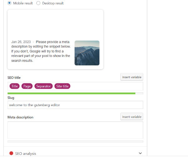 How To Set Focus Keyphrase In WordPress