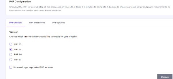 How To Update PHP Version In WordPress