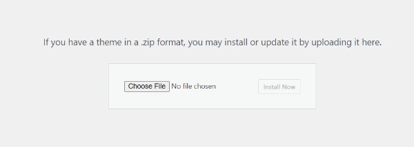 How To Upload Theme In WordPress