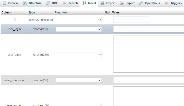 Insert Query In WordPress