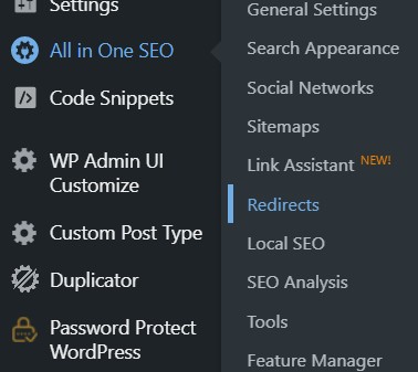 Redirect WordPress Page To Another URL htaccess