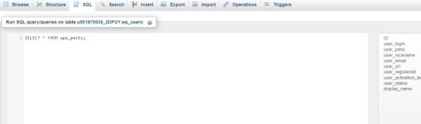 Select Query In WordPress With Where Clause