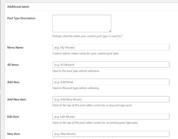 WordPress Create Custom Post Type