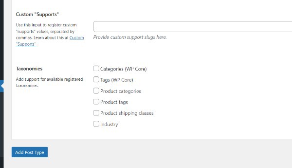 WordPress Create Custom Post Type