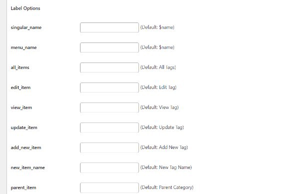 WordPress Custom Post Type Taxonomy Category