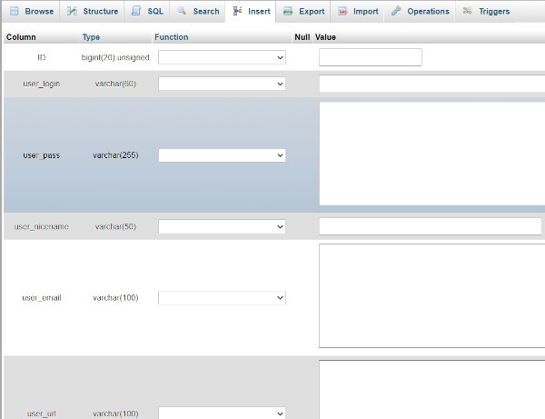 WordPress Insert Query For Custom Table