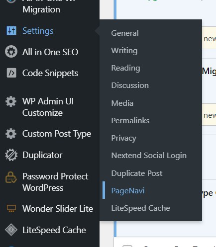 WordPress Pagination With Numbers