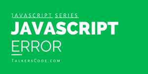 JavaScript Error