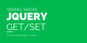 jQuery Get/Set