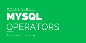MySQL Operators