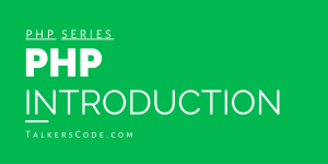 PHP Introduction