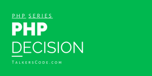 PHP Decision